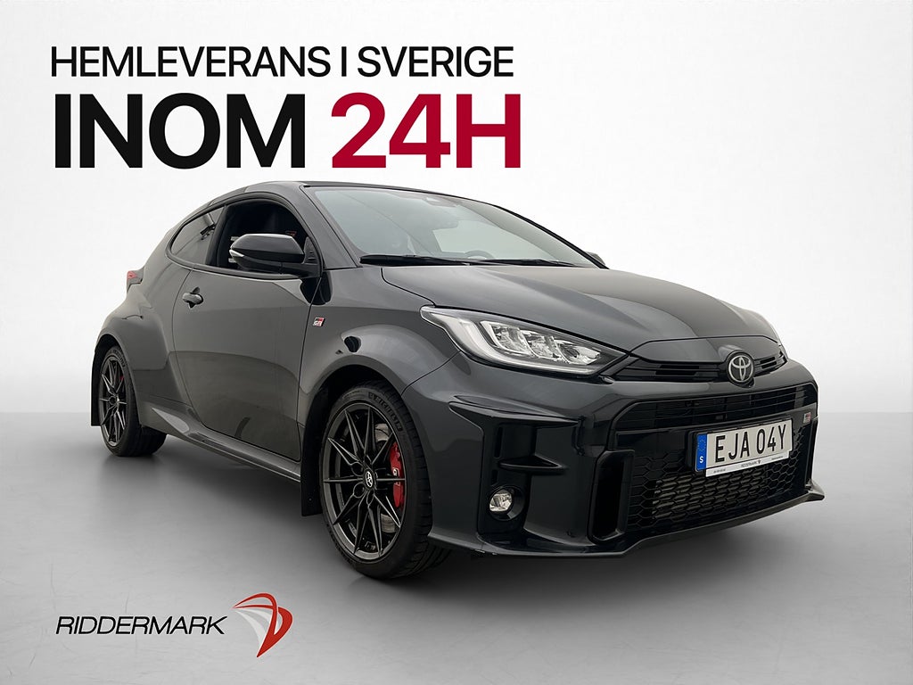 Toyota Yaris GR 280hk AWD Circuit Pack Kolfiber Kamera