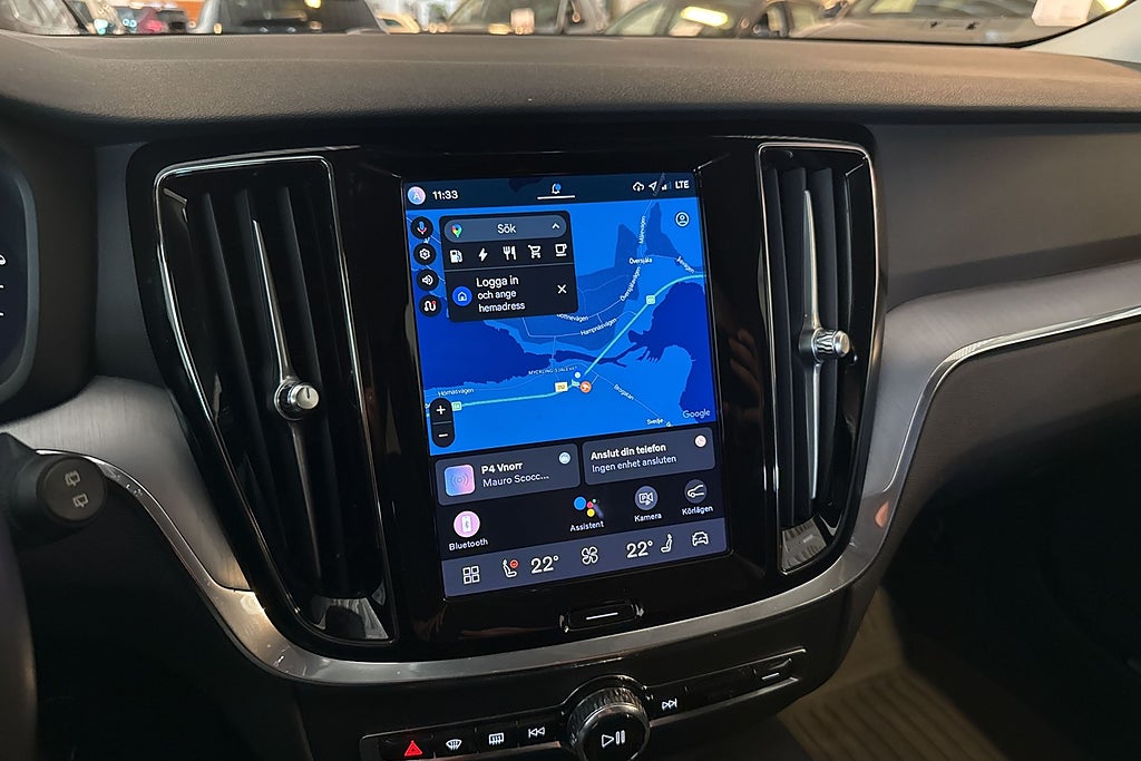 Volvo V60 Recharge T6 AWD AUT Drag V-hjul Kamera Google Värmare miniatyr 7