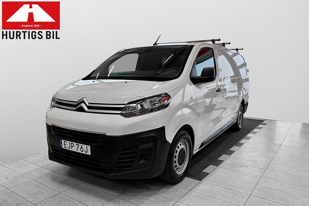 Citroën Jumpy 2.0 BlueHDi 145hk Manuell L3 Inredning Värmare Drag