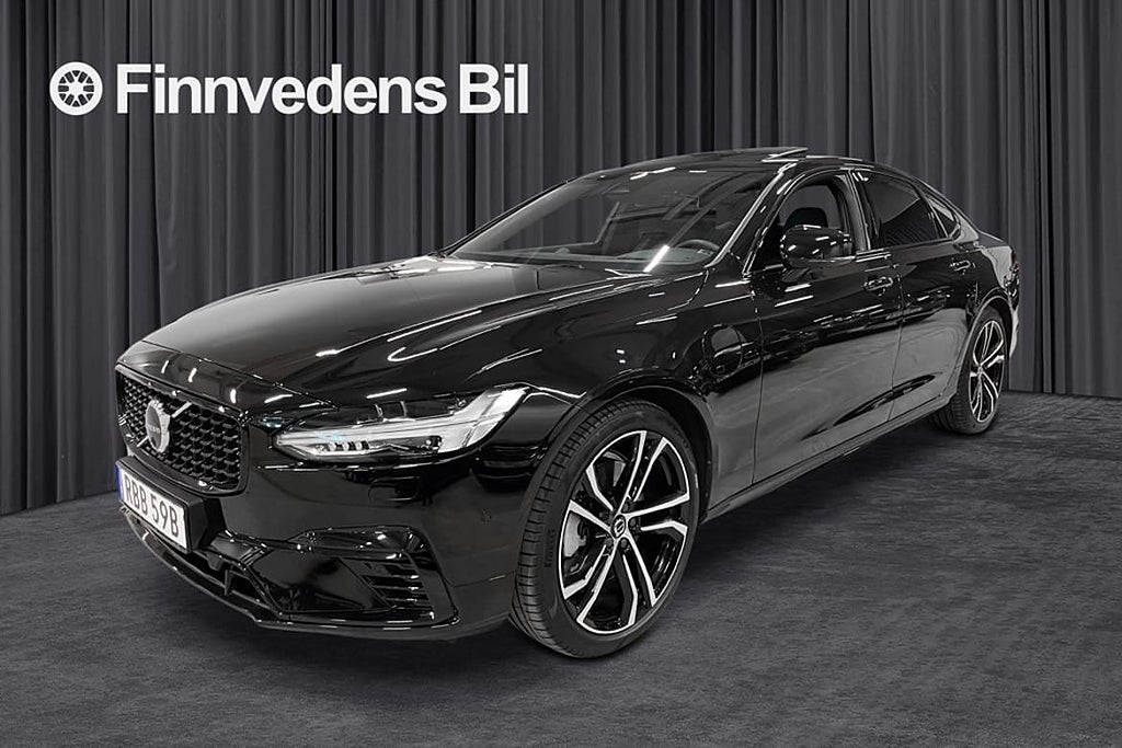Volvo S90 Recharge T8 Ultimate Dark *S&V-hjul/MOMS/Pano/B...