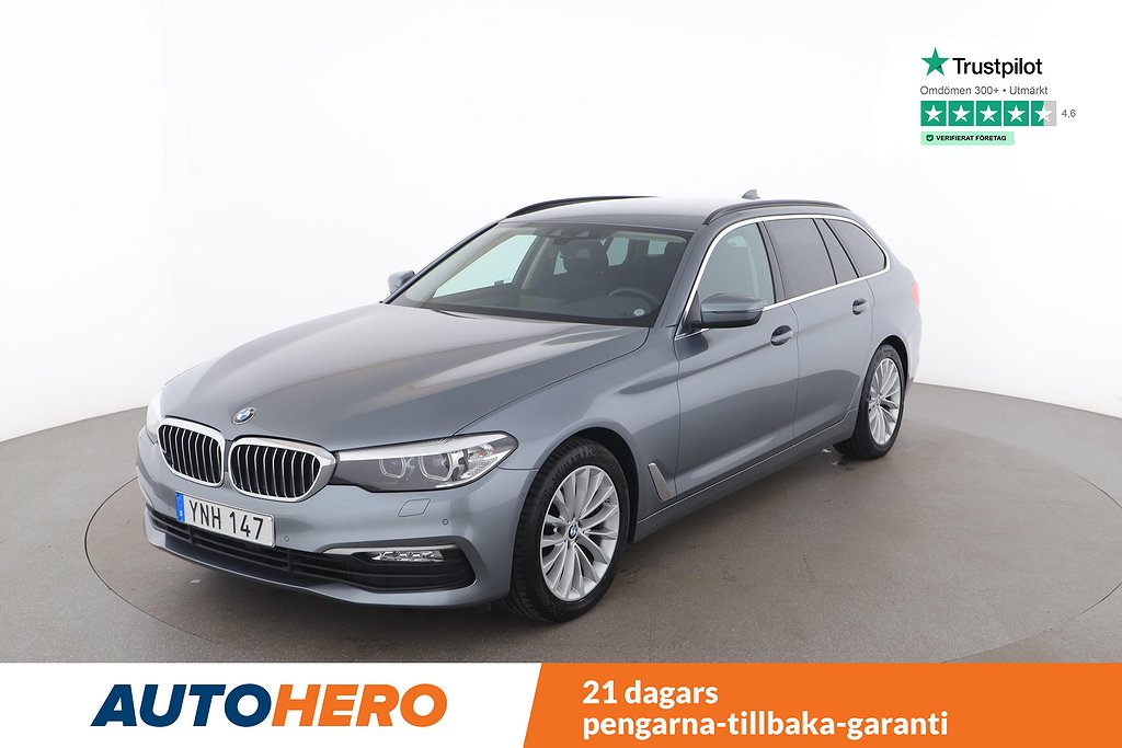 BMW 520 d Touring Steptronic / M-Värmare, Dragkrok, 190 HK