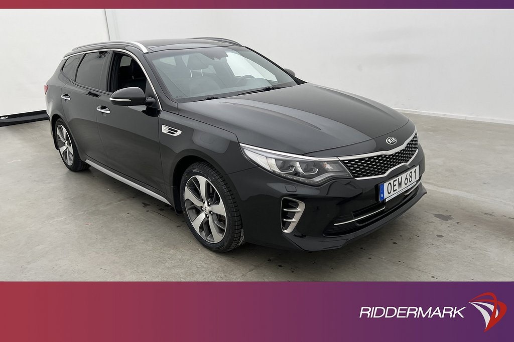 Kia Optima SW 1.7 141hk GT-Line Pano H/K Skinn Kamera Drag