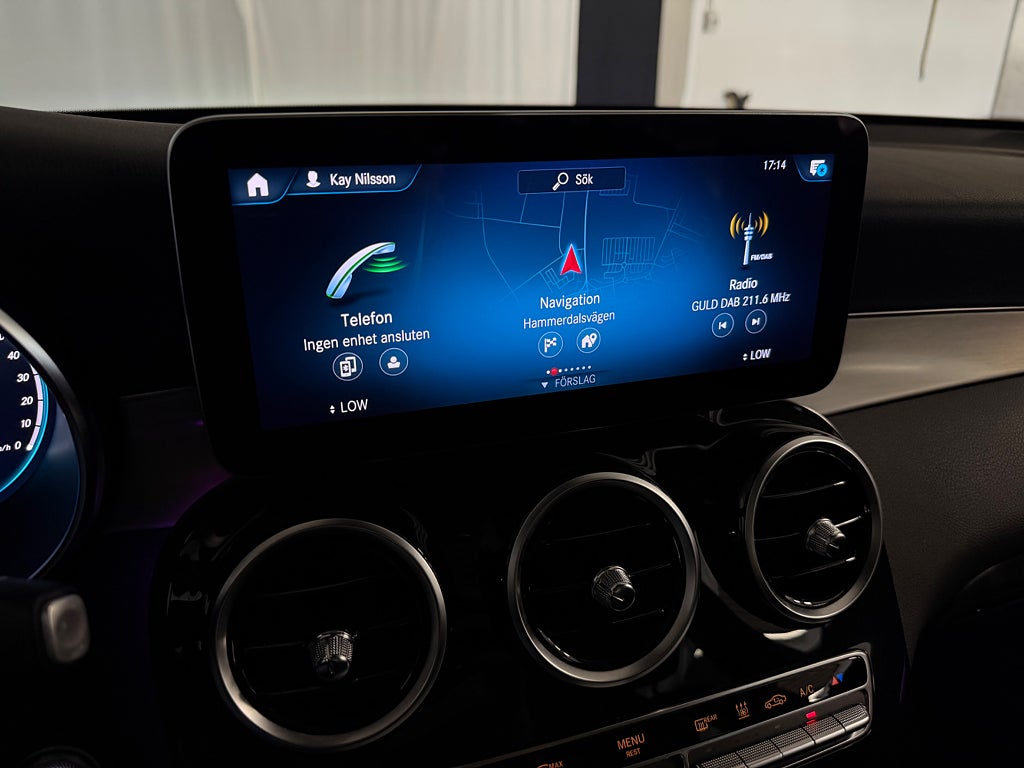 Mercedes-Benz GLC 300 de 4MATIC Aut AMG Line Dragkrok Adap-fart Värmare bild 22