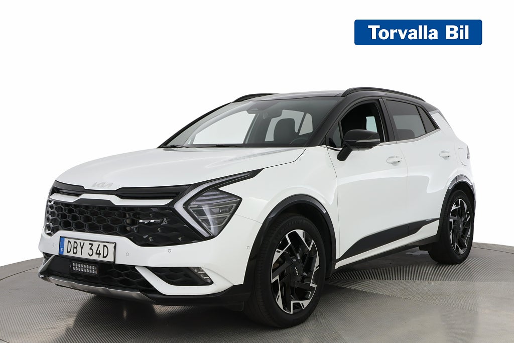 Kia Sportage PHEV 265hk GT-Line Navi 360° H/K Drag Pano MOMSBIL