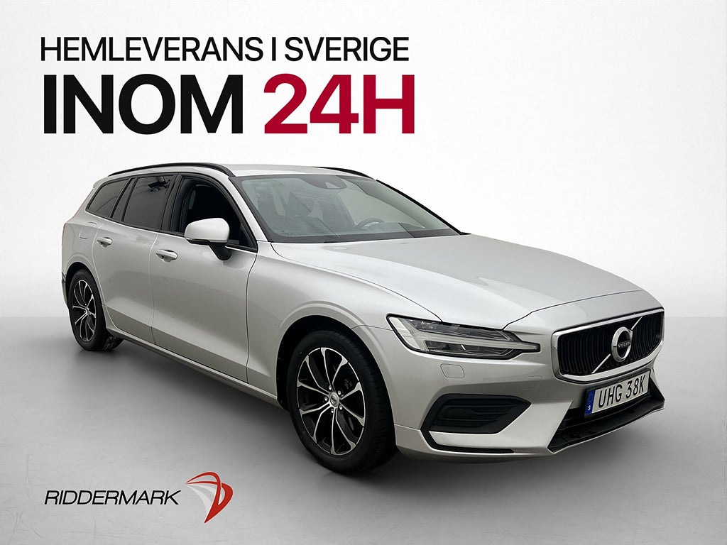 Volvo V60 D4 190hk Momentum Drag Kamera VOC Värmare Carplay
