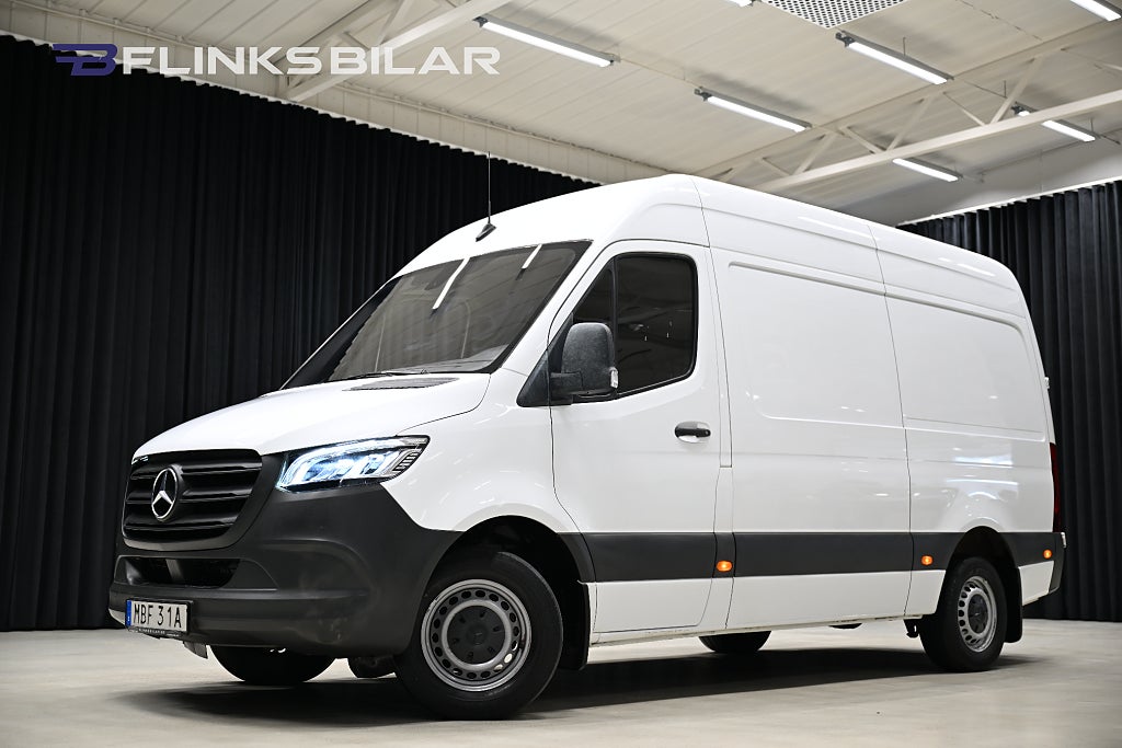 Mercedes-Benz Sprinter 316 CDI 163HK Automat|LED|Drag|Värmare|Backkamera|Moms