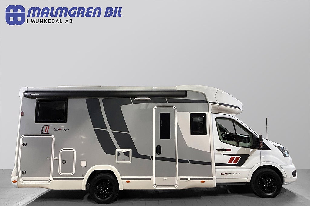 CHALLENGER 337 Graphite Edition 165hk AUTOMAT Face-To-Face Långbäddar 2027 - miniatyr 2