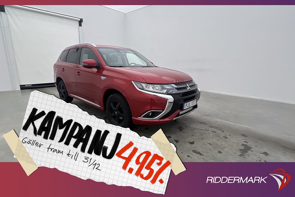 Mitsubishi Outlander PHEV 203hk 4WD Business T-Lucka 360°