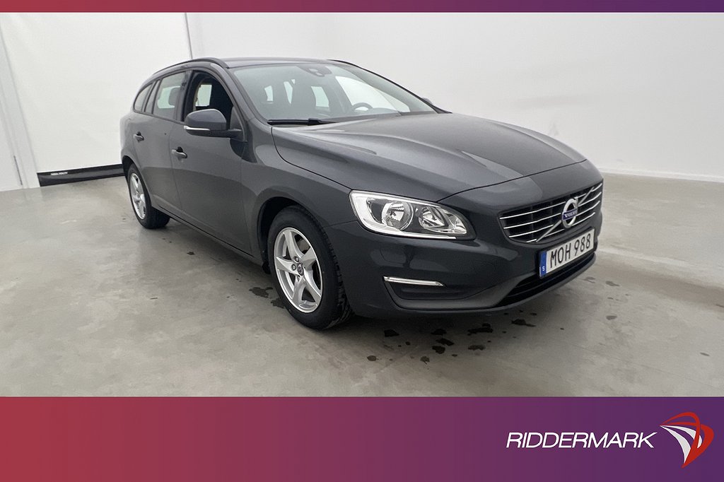 Volvo V60 D2 115hk Kinetic Värm Sensorer Rattvärme 0,41L/mil