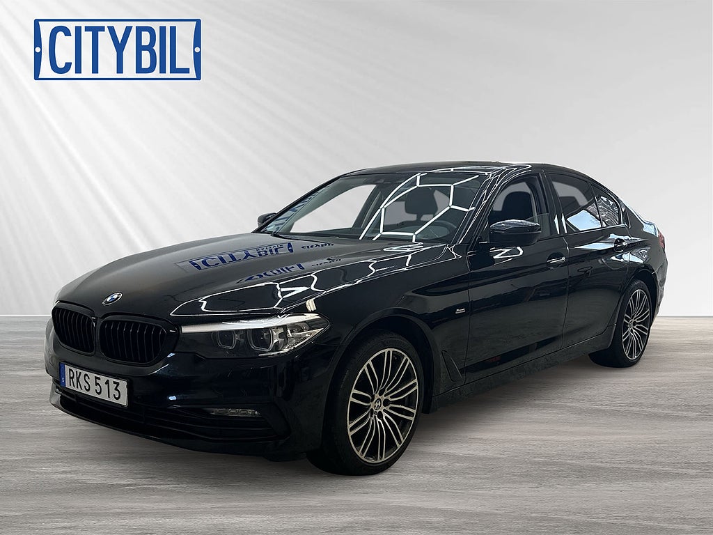 BMW 520d 190HK xDrive Sport line Navi / 360* / Värmare / Drag