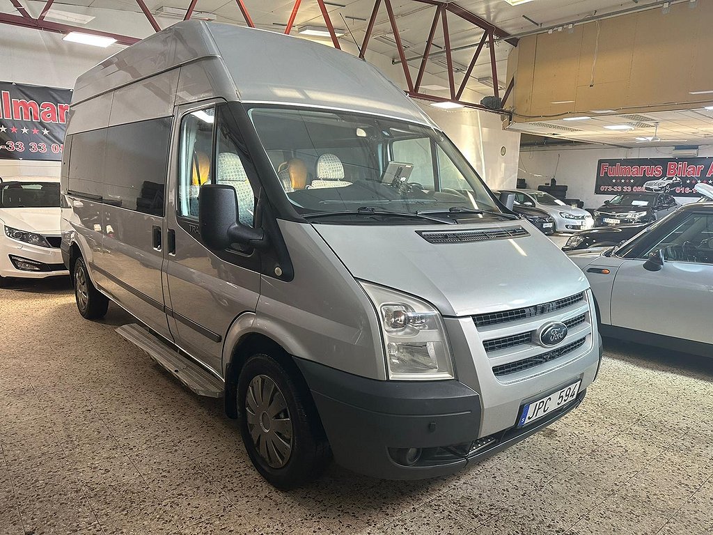 Ford Transit T350 2.2 TDCi 9 Sits Ny Besiktigad & Ny Servad 