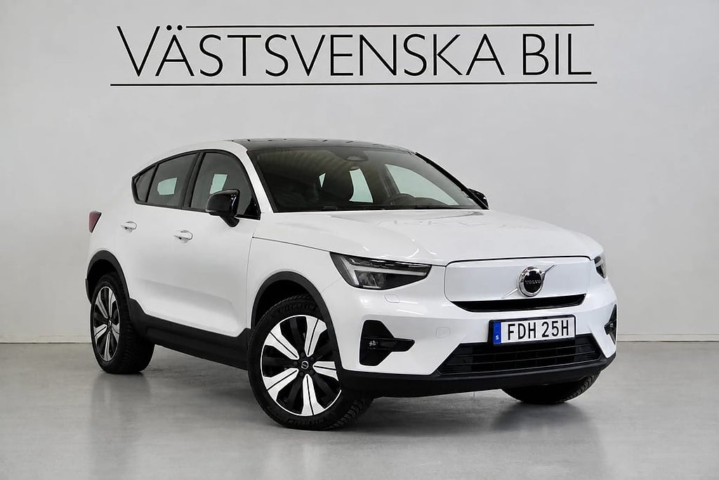 Volvo C40 Recharge Twin Plus Drag/Moms/V-hjul ingår