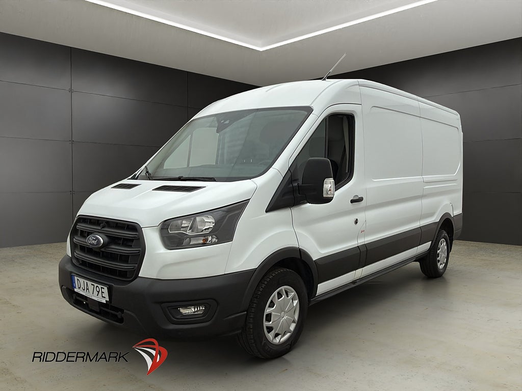 Ford transit L3H2 Värmare Kamera 3-Sits Farthållare MOMS