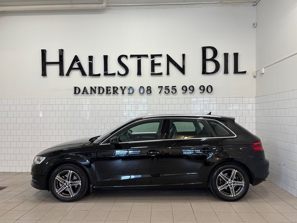 Audi A3 Sportback 1.4 TFSI Manuell, 6-trinn, 125hk, 2016