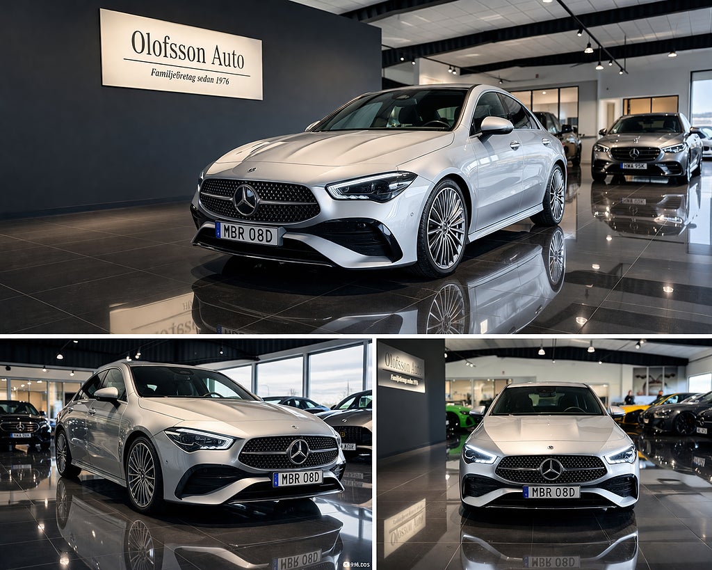 Mercedes-Benz CLA 200 AMG Premium El-stolar 19tum - bild 22