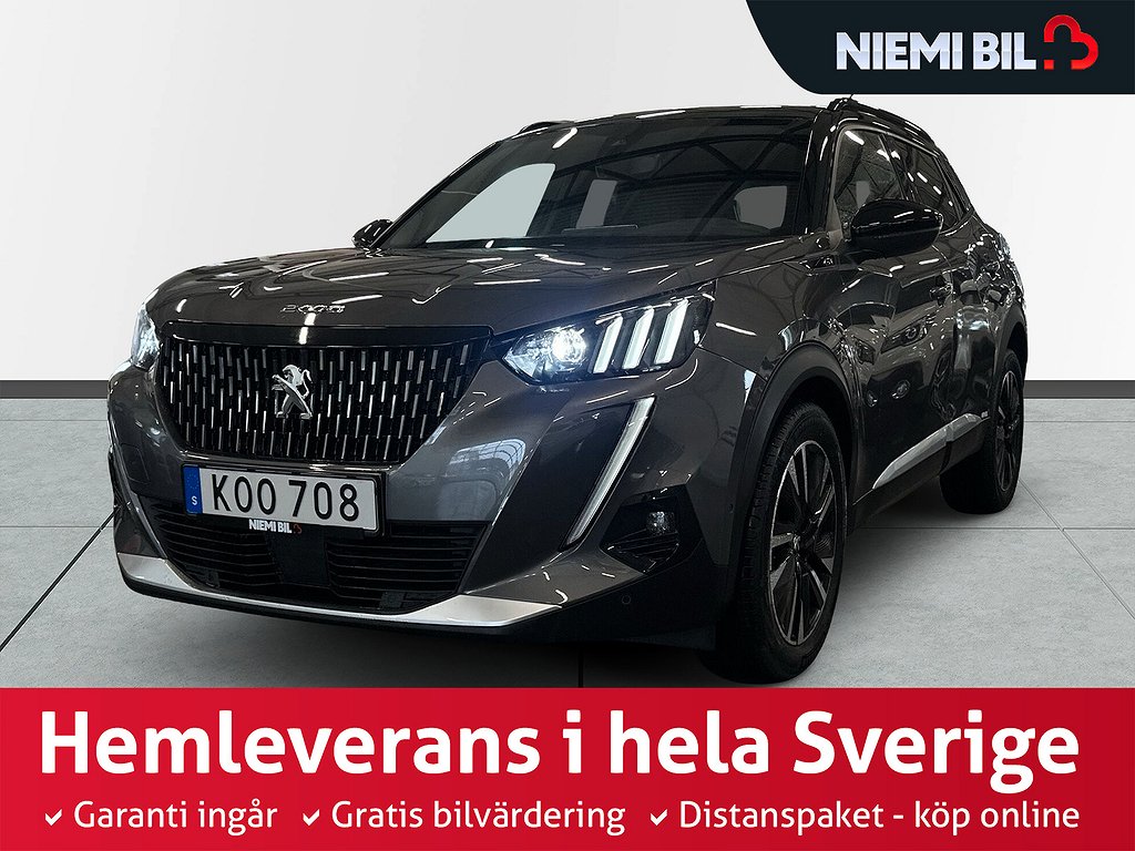 Peugeot 2008 1.5 130 S&V-hjul/Massage/Carplay/360kam/Pano