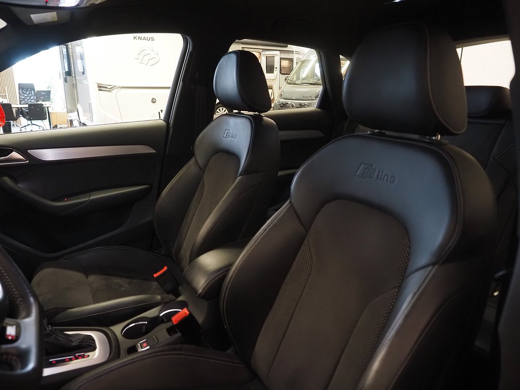 Audi Q3 2.0 TDI 184hk quattro S-Line | Dragkrok | 2018