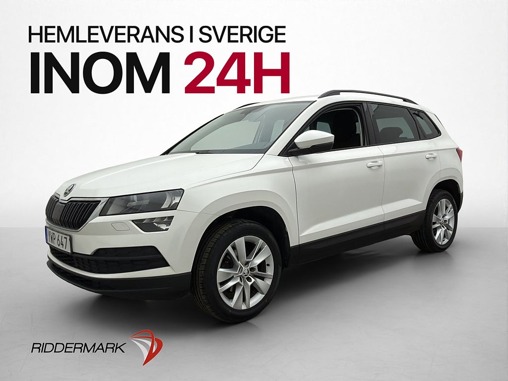 Skoda Karoq TSI 115hk Ambition Kamera Dragkrok CarPlay