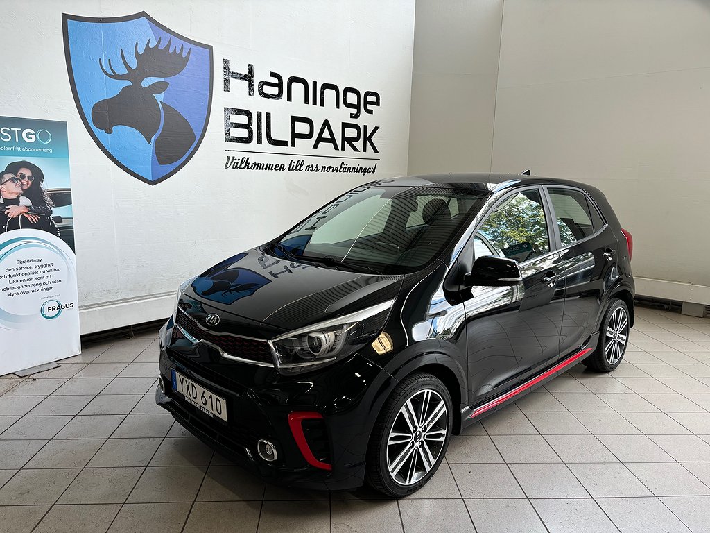 Kia Picanto 1.0 T-GDI GT-LINE SUPERDEAL 3,95%/B-KAM/RATTVÄRME