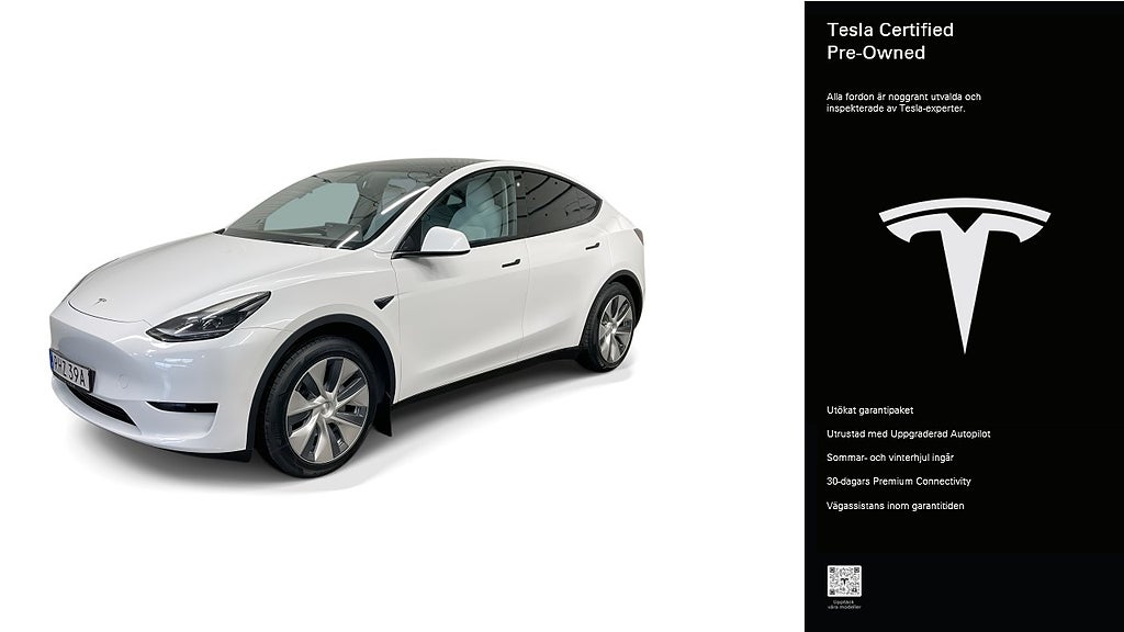 Tesla Model Y Standard Range RWD Certified Pre-Owned 3,84% ränta