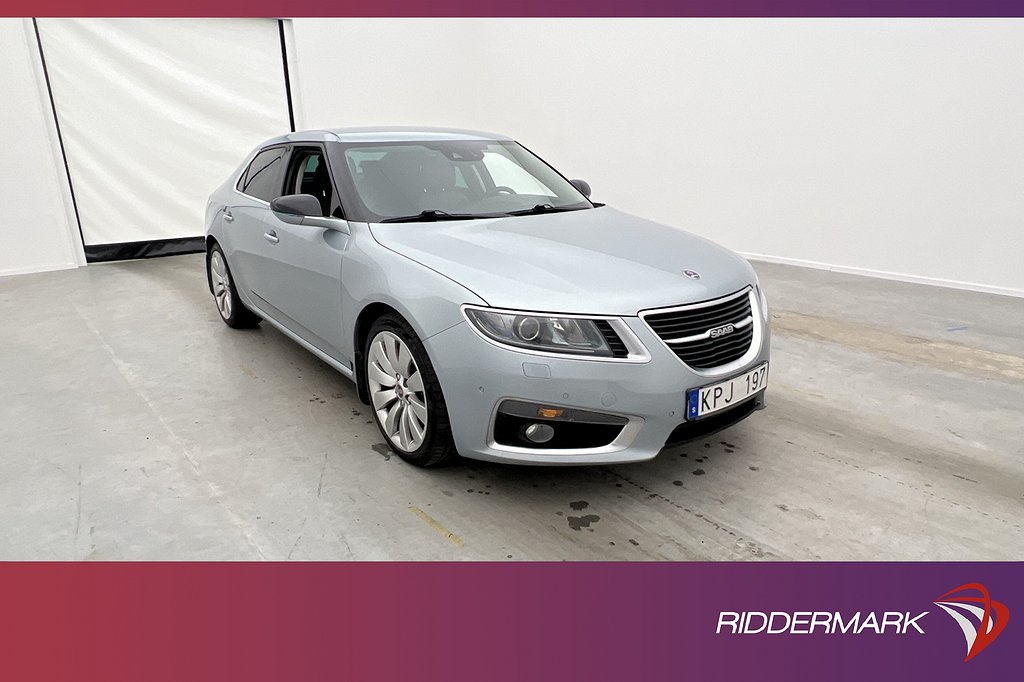 Saab 9-5 SportSedan 220hk Aero Värmare H/K HUD Kamera Navi