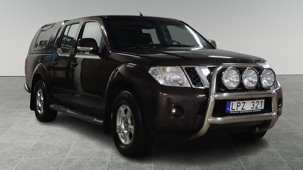Nissan Navara Dubbelhytt 2.5 dCi 4x4 M-VÄRMARE BESIK SERVAD 