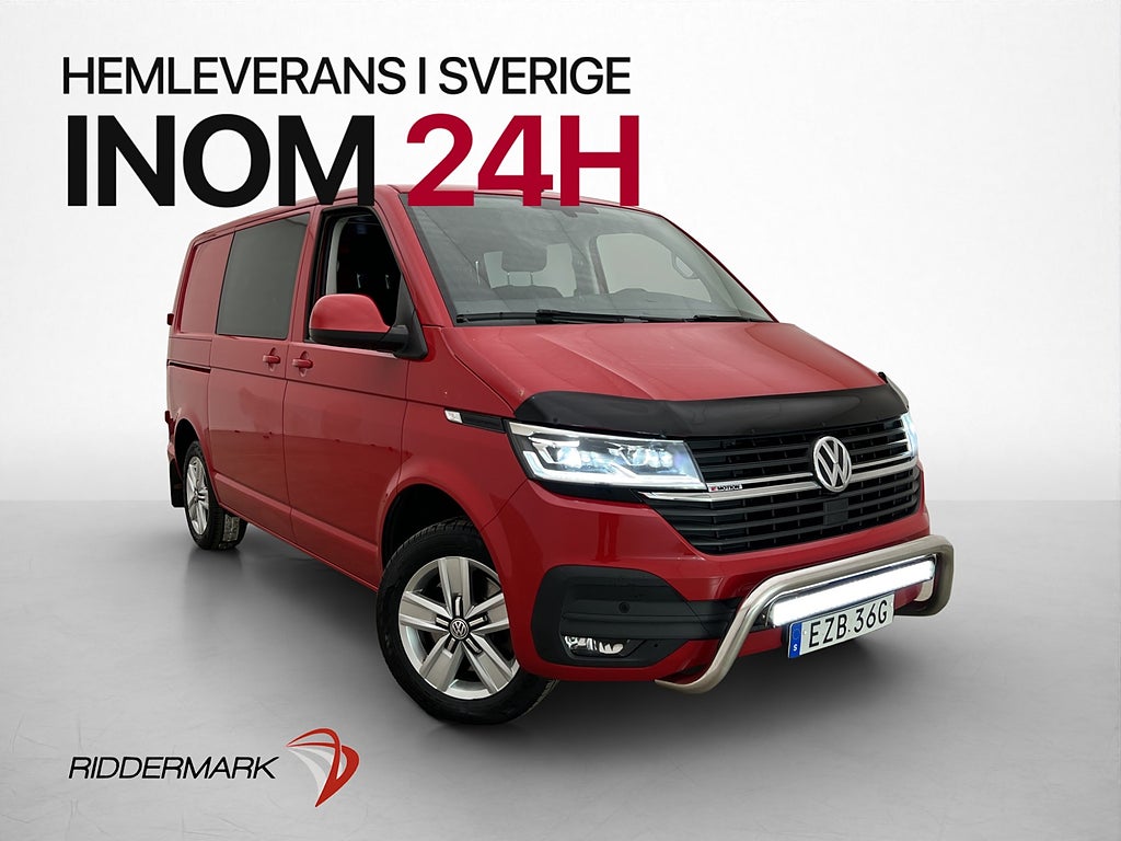 Volkswagen Transporter Kombi 4M Värm Drag CARPLAY B-Kam Moms