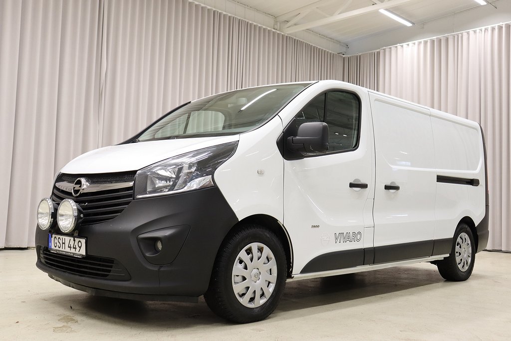 Opel Vivaro 125HK L2 Servicebil Värmeiskåp X2Sidodörr Moms