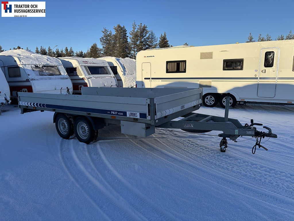 Lorries Lorries PB27 Entreprenadsläp Momsad -19