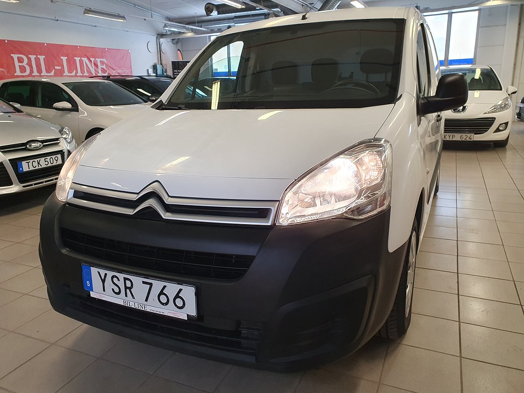 Citroën Berlingo VAN 1,6 DRAG 3-SITS NY KAMREMSSATS NYSERVAD