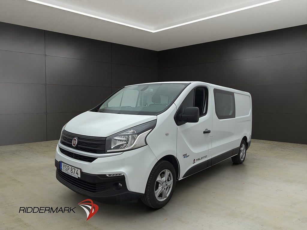 Fiat talento L2 Dubbelhytt Värmare Drag B-Kamera Farthållare