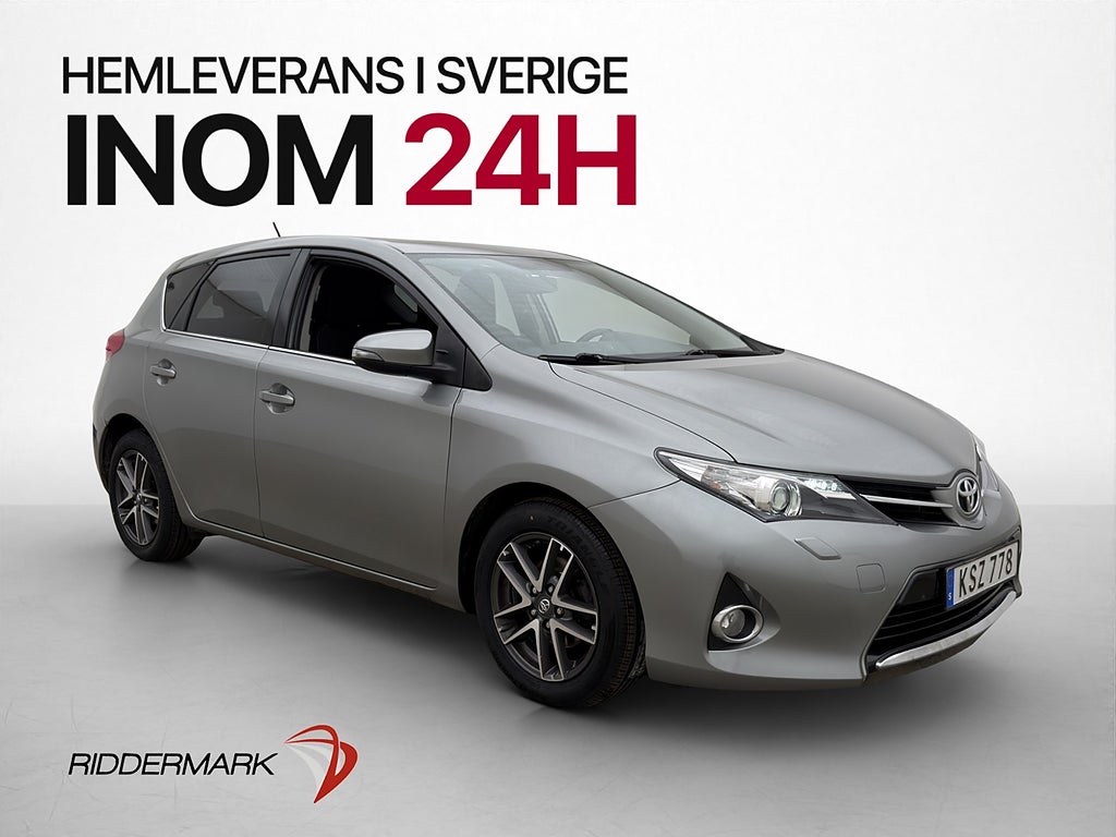 Toyota Auris 1.6 132hk Edition Feel Backkamera Bluetooth