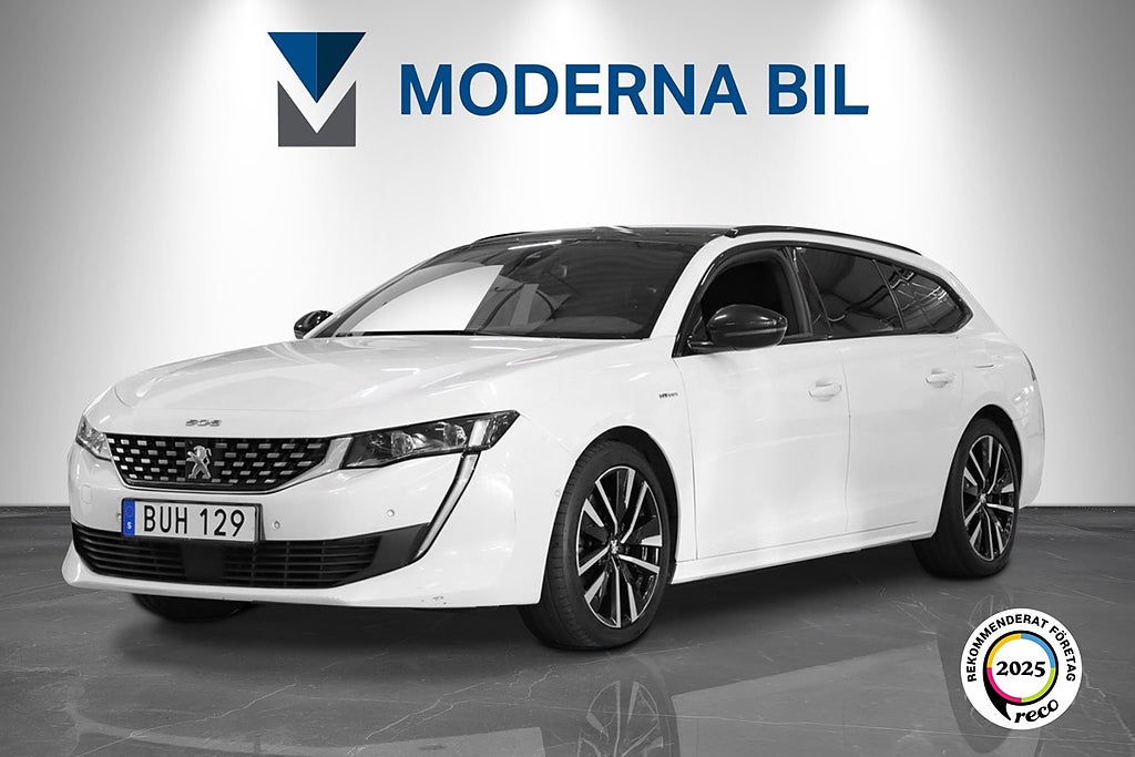 Peugeot 508  Hybrid 224hk GT Ultimate Nya däck Moms