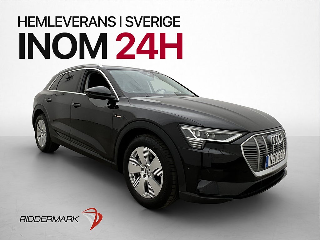 Audi E-Tron 50 Quattro Drag Sensorer Navi Luftfjädring