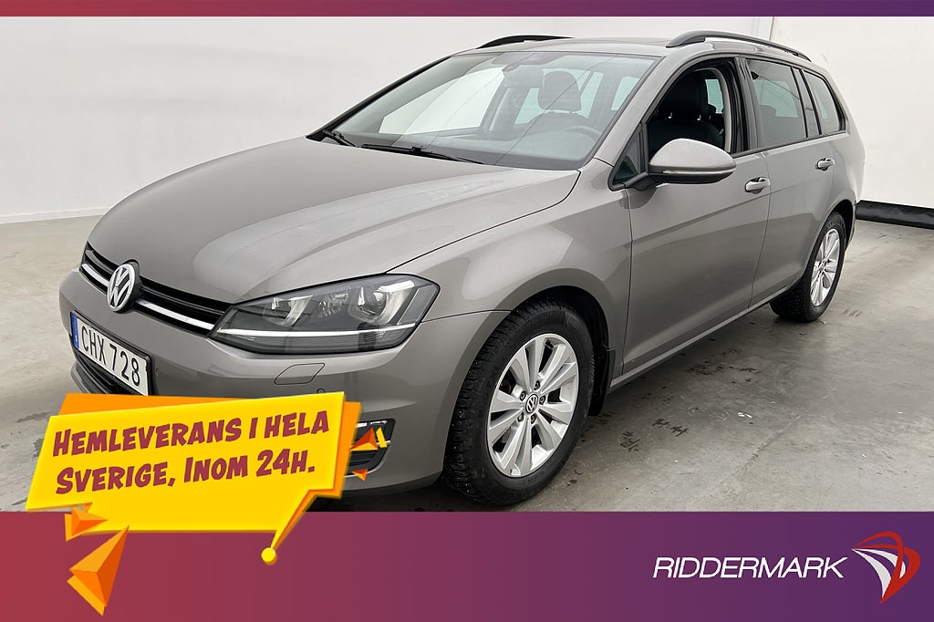 Volkswagen Golf Sportscombi TDI Värmare Panorama Drag Kamera