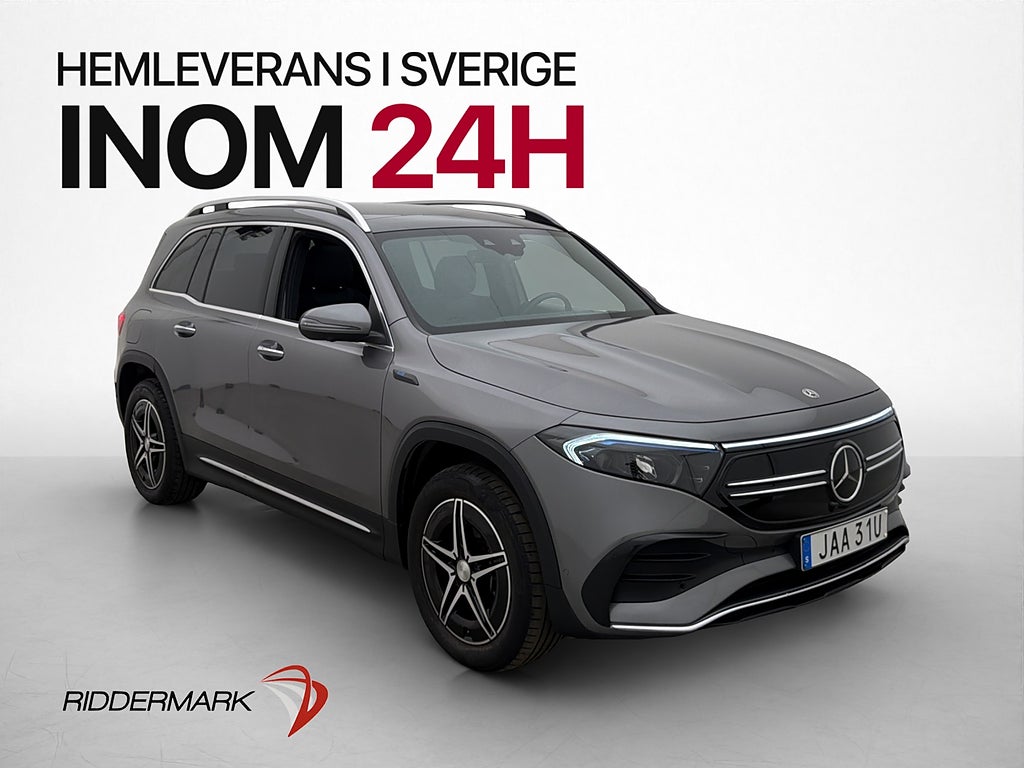 Mercedes-Benz EQB 350 4M AMG Pano 7-Sits Wide 360° Värmepump