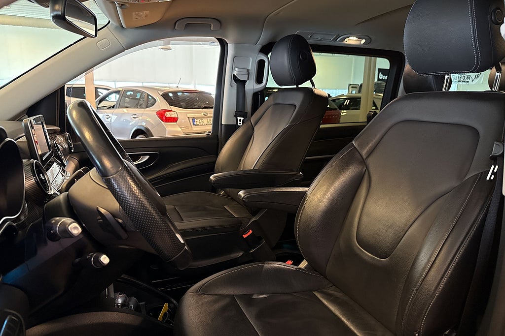 Mercedes-Benz V 250d 4MATIC 9G-Tronic Drag 360° P-värm Skinn 7sits miniatyr 12