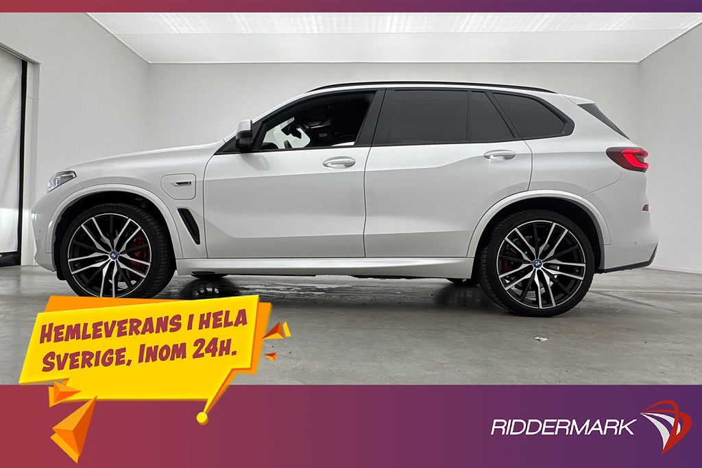 BMW X5 XDrive45e 394hk M Sport Laser H/K 360° HUD Luftfjäd