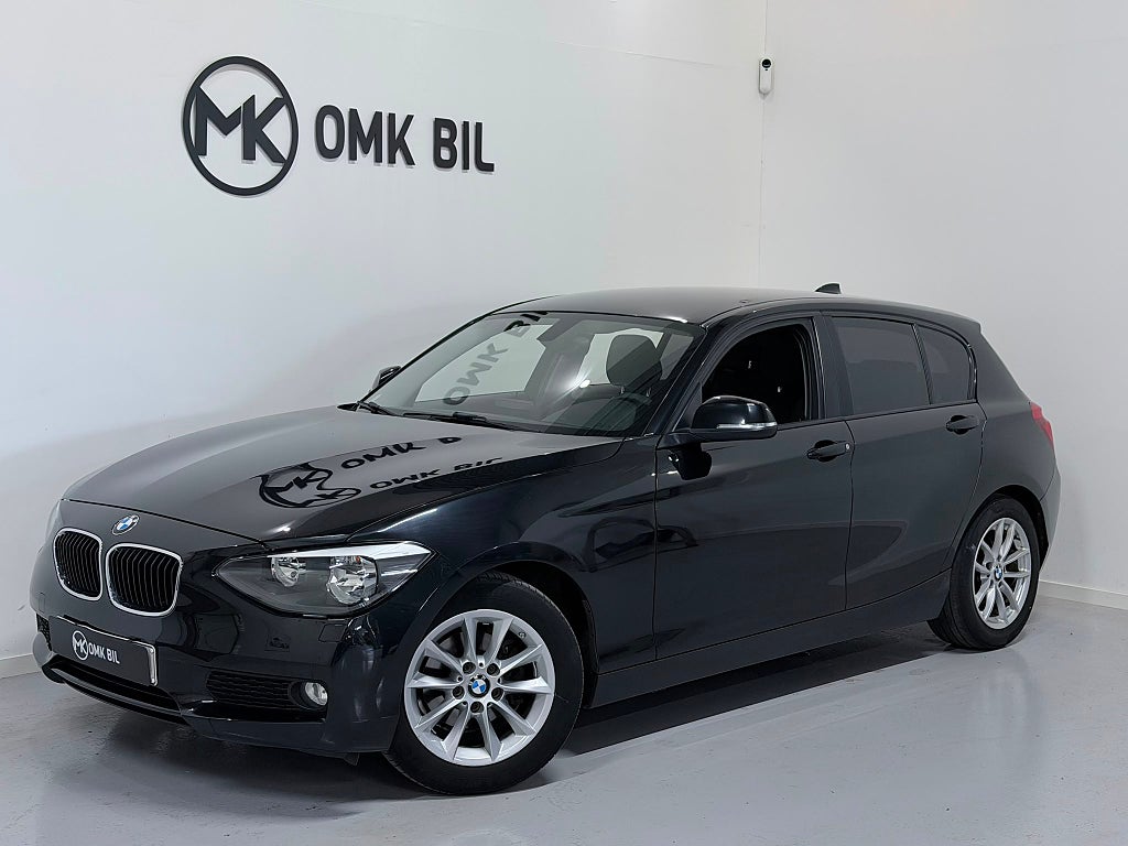 BMW 118d 5-dörrars Steptronic /Nyservad/Nybesiktad