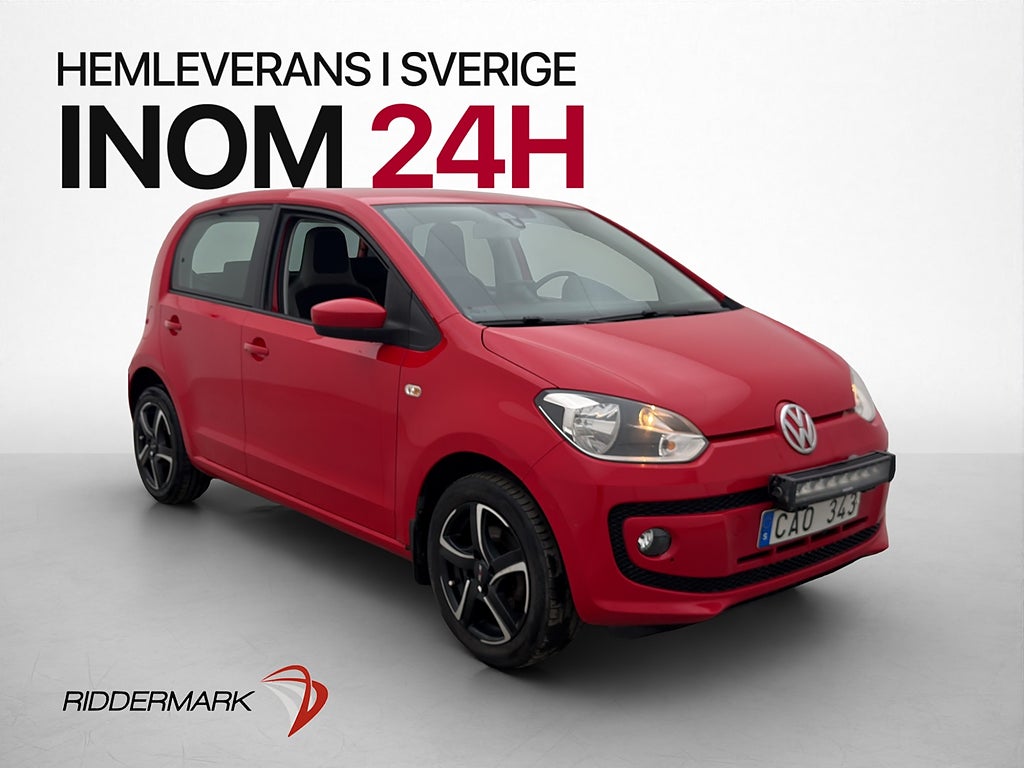 Volkswagen UP! 75hk High UP! Navi P-Sensorer Två Brukare