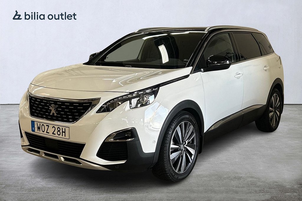 Peugeot 5008 2.0 GT-Line 7-sits 177hk Drag Carplay B-kamera