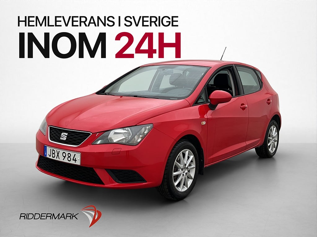 Seat Ibiza 1.2 TSI 90hk Style Sensorer Bluetooth Två-Brukare