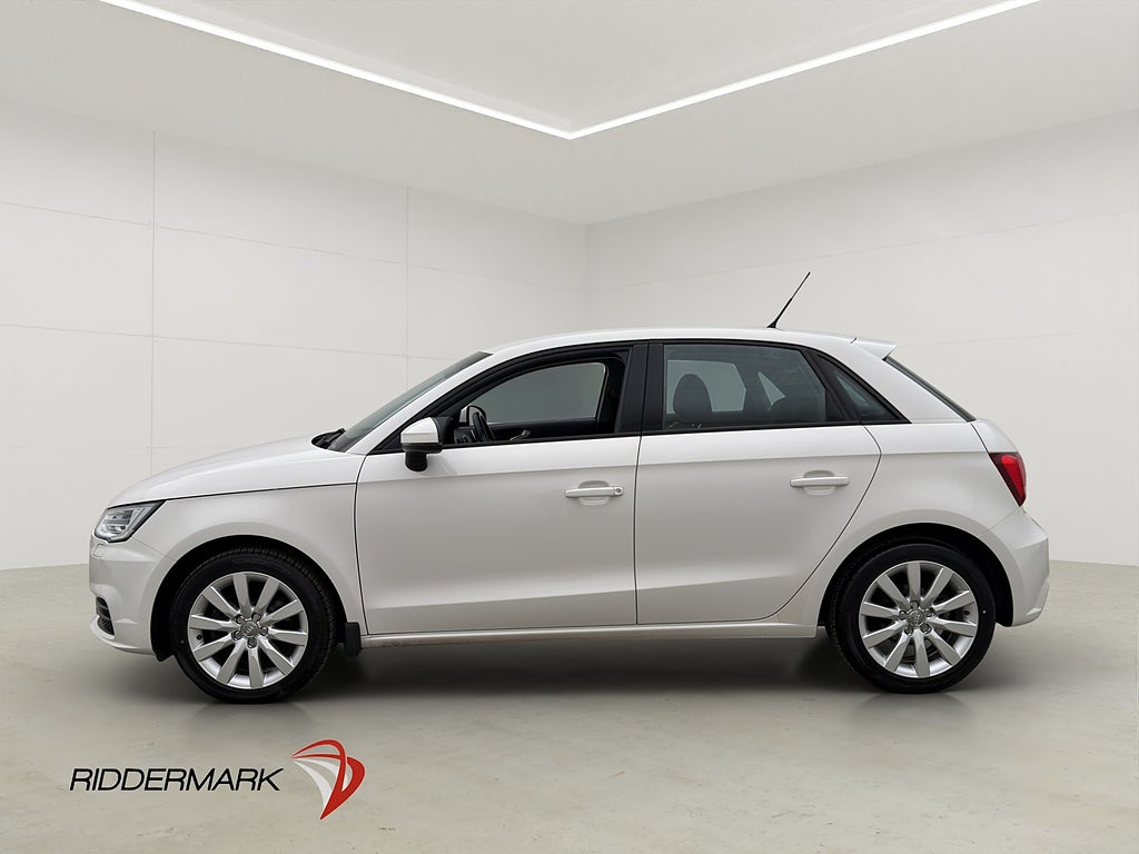 Audi A1 Sportback 1.4 TSI 125hk Bluetooth Farthållare