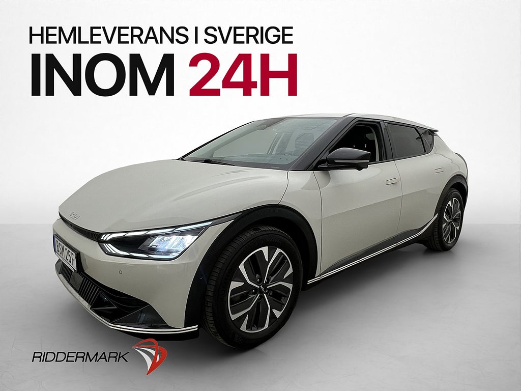Kia EV6 77.4 kWh AWD 325hk PLUS Dragkrok 360° kamera Skinn