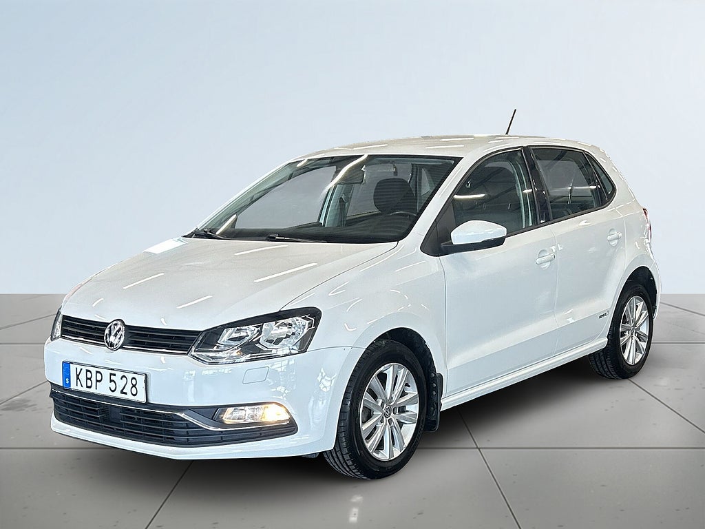Volkswagen Polo 5-dörrar 1.2 TSI BT/Låg skatt/0,47L/mil/Sätesvärme