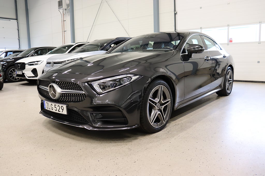 Mercedes-Benz CLS 450 4MATIC AMG Line 360° Luftfjädring Burmester 367hk