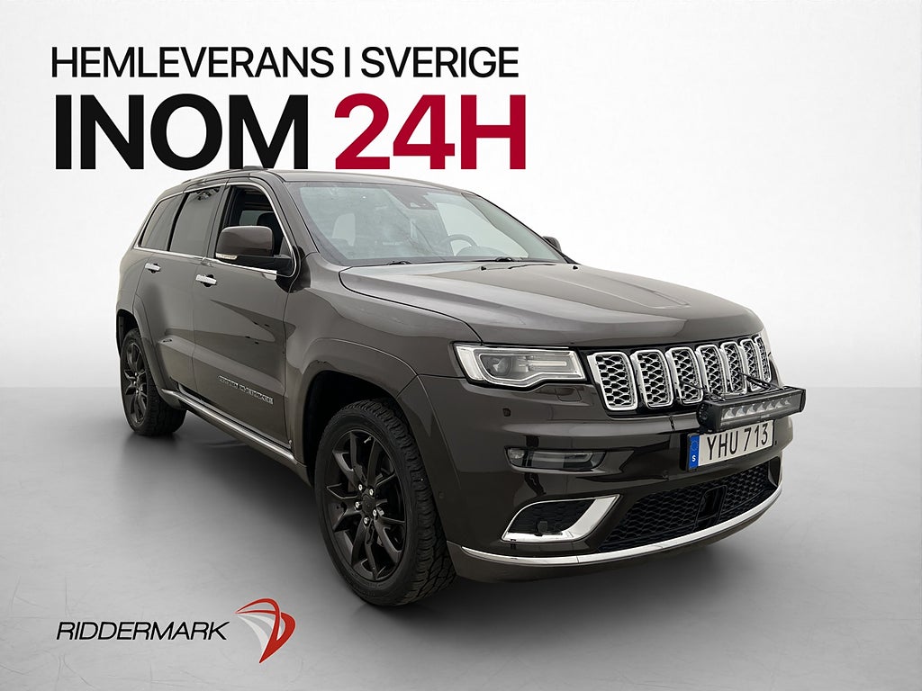 Jeep Grand Cherokee 3.0 V6 250hk 4WD Summit Luft Pano H/K