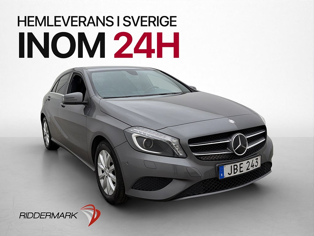 Mercedes-Benz A180 122hk Style Navi Halvskinn Dragkrok