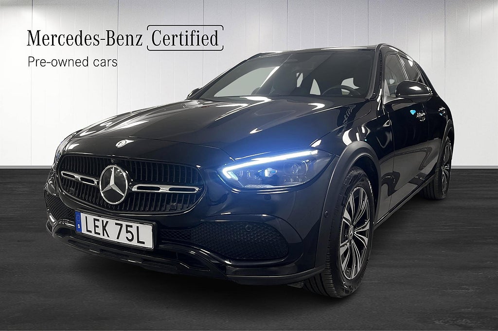 Mercedes-Benz C220 d 220 d 4M All-Terrain Prem Plus Värmare Drag Night Pano