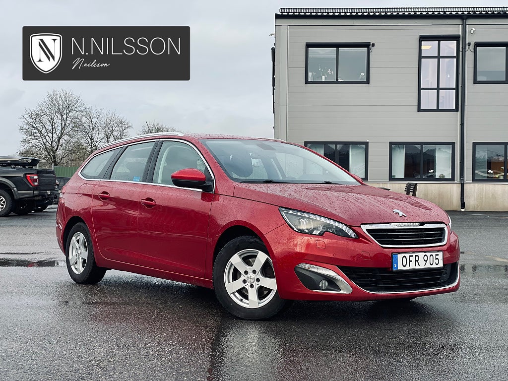 Peugeot 308 SW 1.6 BlueHDi 120hk Automat Allure Nyservad Låg skatt